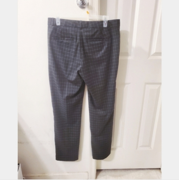 NWOT Banana Republic Windowpane Ryan Professional Straight Slim Trouser Pants - Picture 7 of 9